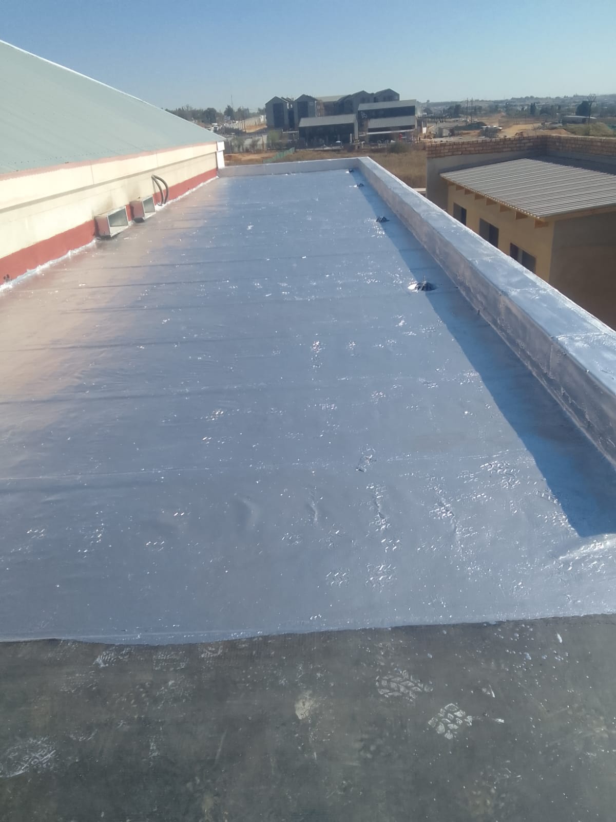 Roof waterproofing work in Gauteng